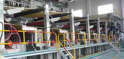 testliner-forming-section